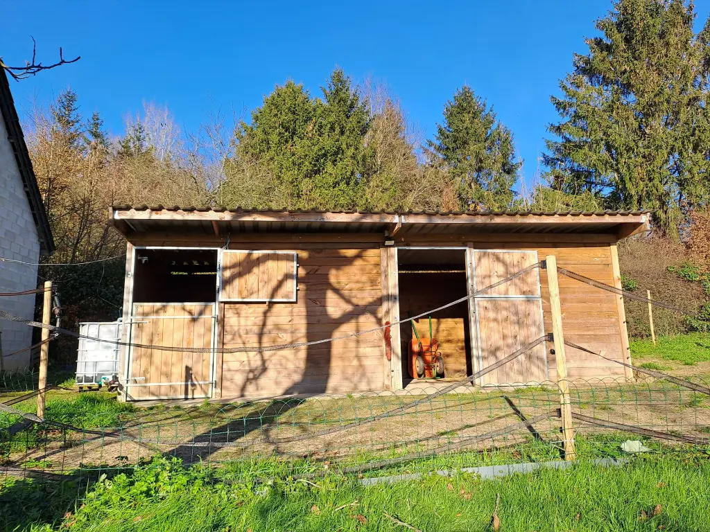 A VENDRE - Vezin (Andenne) maison, Hangar et box